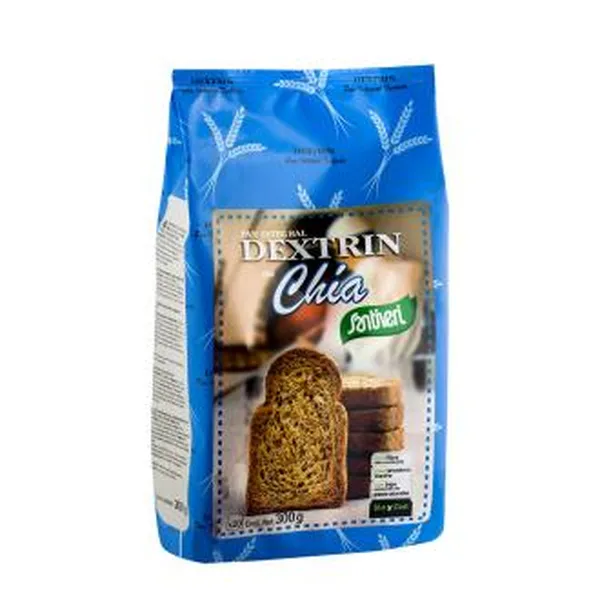 Pan dextrin con chia 300 g Santiveri