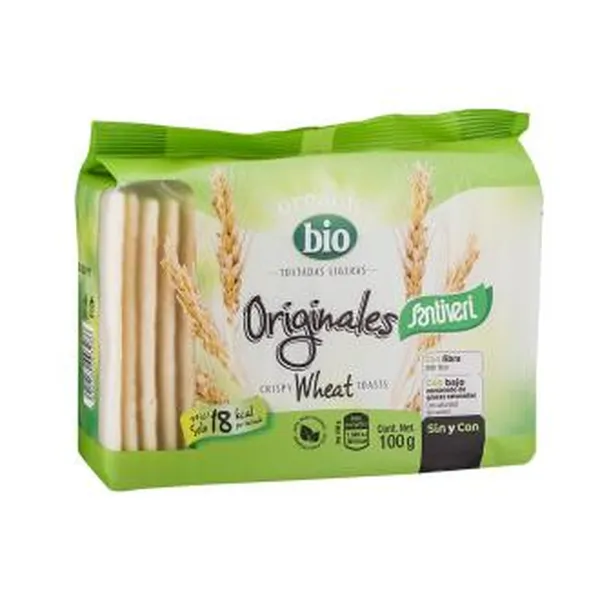 Tostadas ligeras originales 100 g Santiveri