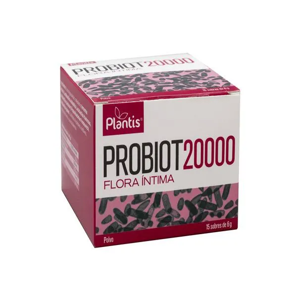 Probiot 20.000 flora intima 15 sobres x 6 g Plantis