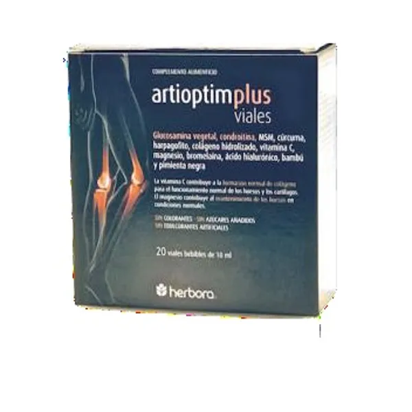 Artioptim plus 20 ampollas bebibles artibon Herbora