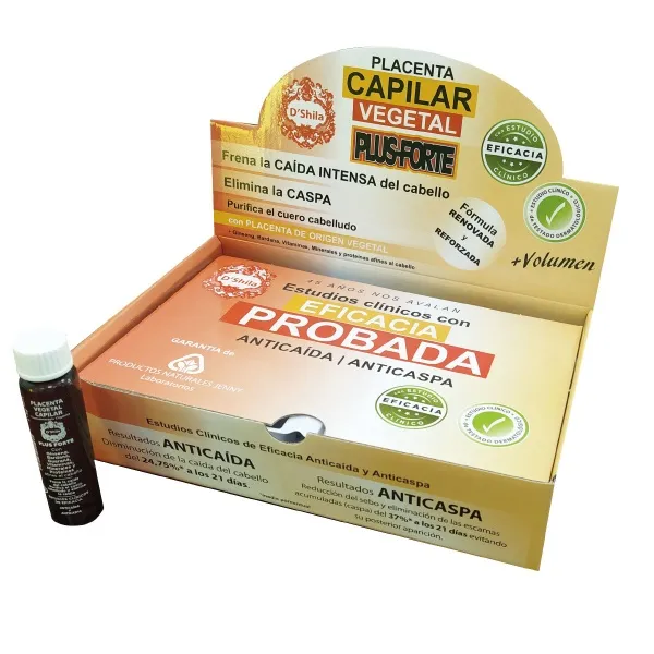 Placenta vegetal capilar 25 ml Shila