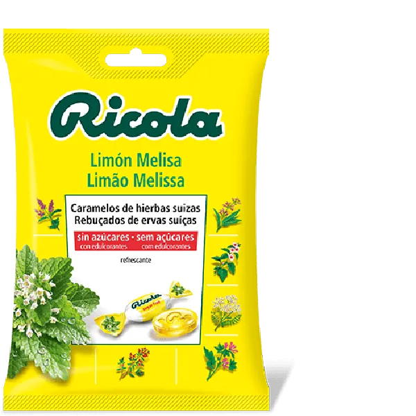 Ricola bolsa caramelos sin azucar 70 g Ricola