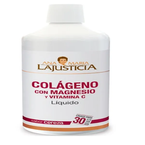 Colageno con magnesio + vit.c (1l) sabor cereza Lajusticia