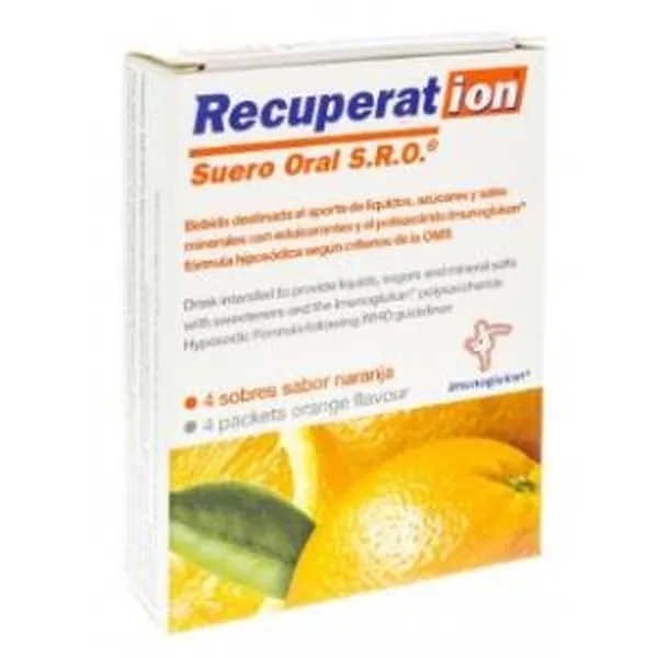 Recuperat-Ion Suero Oral Sabor Naranja 4Sbrs. Recuperat-Ion