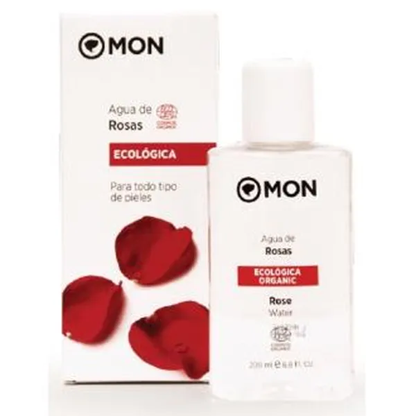 Agua de rosas bio 200 ml Mon
