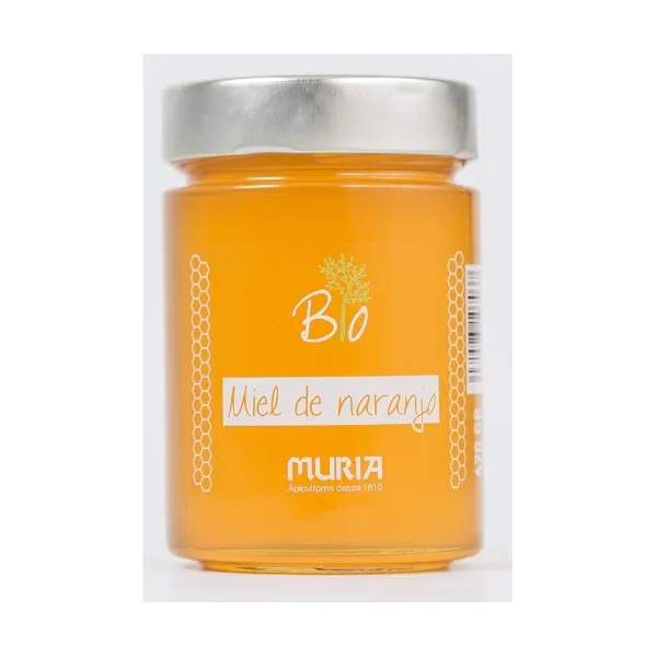 Tarro miel naranjo bio 470 g  Muria bio