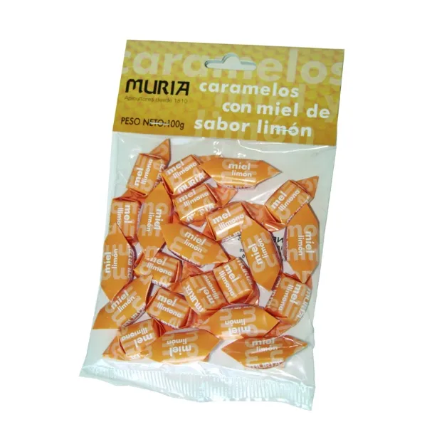 Caramelos miel+limon 100 g Muria