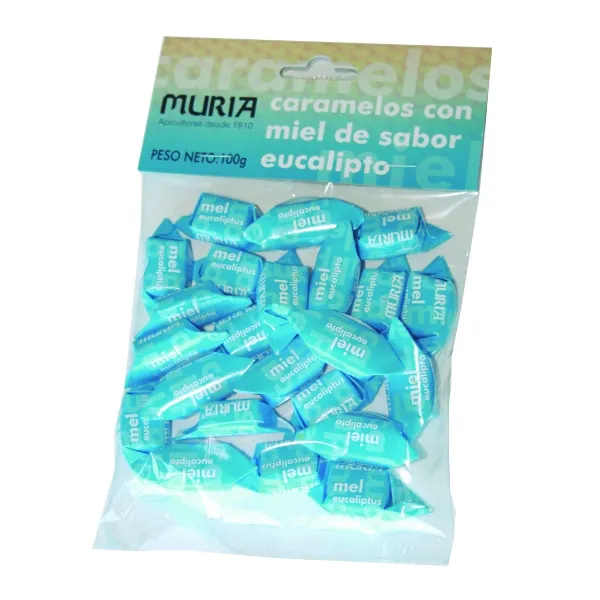 Caramelos miel+eucalipto 100 g Muria