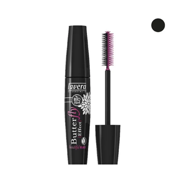 Mascara efecto mariposa black 11 ml Lavera