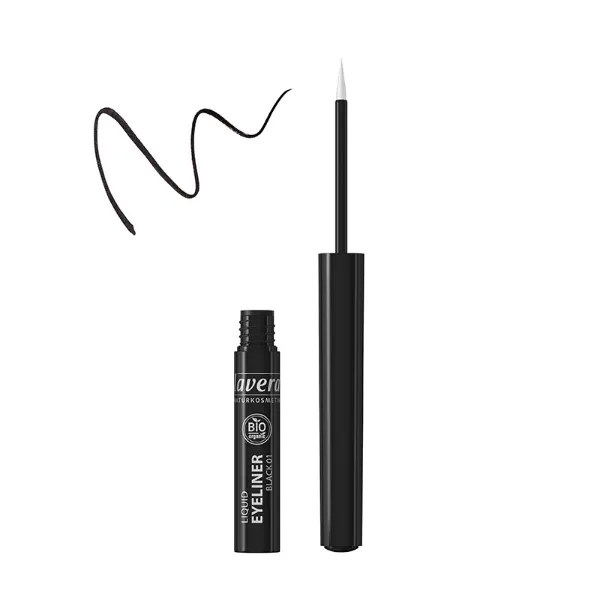 Eyeliner liquido black 01 2,8 ml Lavera