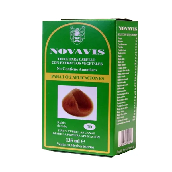 7d novavis rubio dorado 135 ml Novavis
