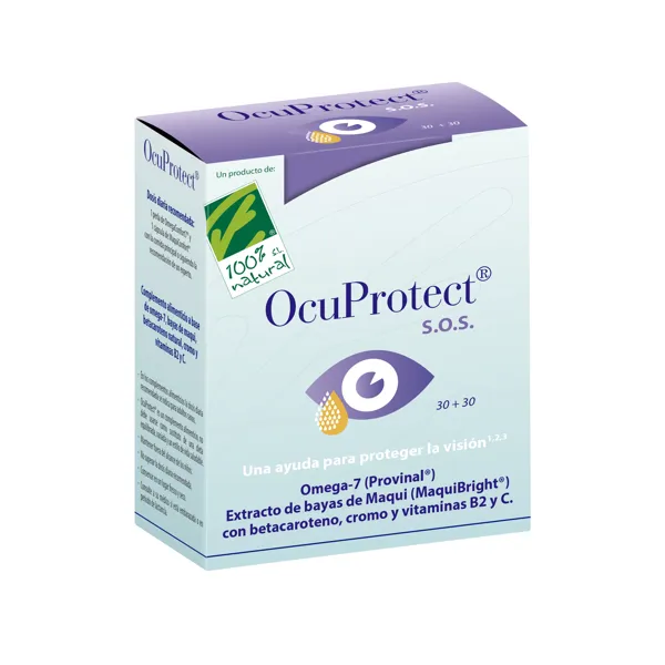 Ocuprotect s.o.s. 30 perlas + 30 caps 100%natura