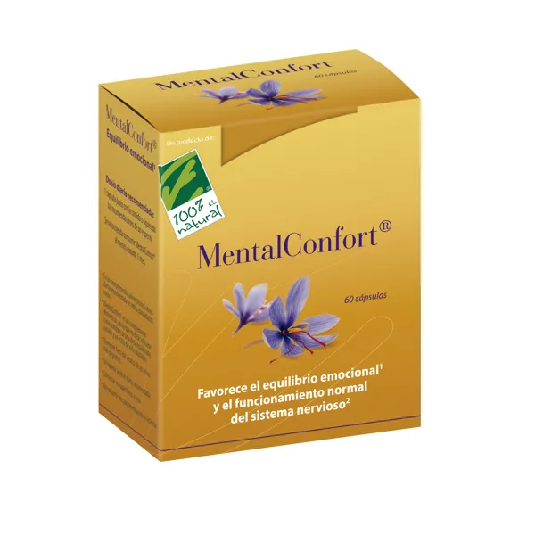Mentalconfort 60 vcaps 100%natura