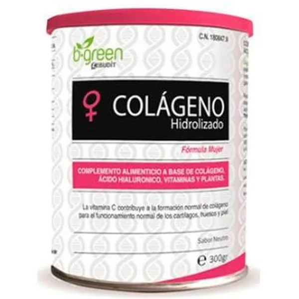 Colageno Hidrolizado Formula Mujer 300Gr B.Green, Laboratorios Lebudit
