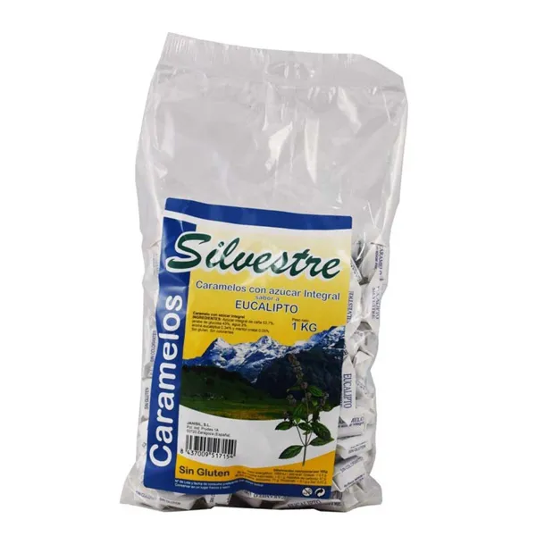 Caramelos eucalipto 1 kg Silvestre