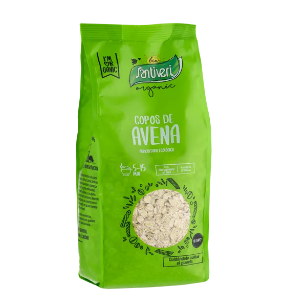 Copos de avena integral 500 g Santiveri