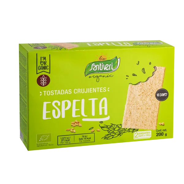 Tostadas ligeras espelta bio 2p -n- Santiveri