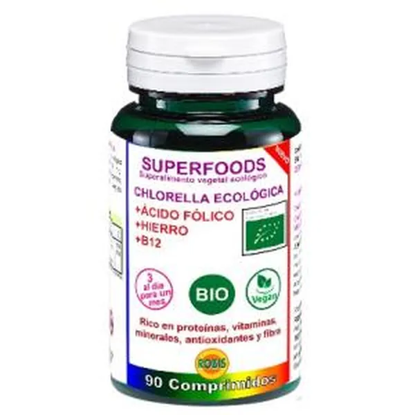 Chlorella Superalimentos Bio 90Cap Robis