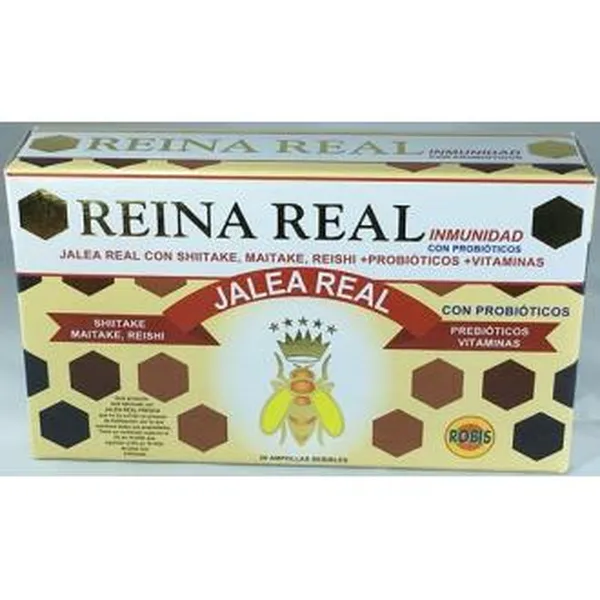 Reina real jalea inmunidad 20 viales Robis