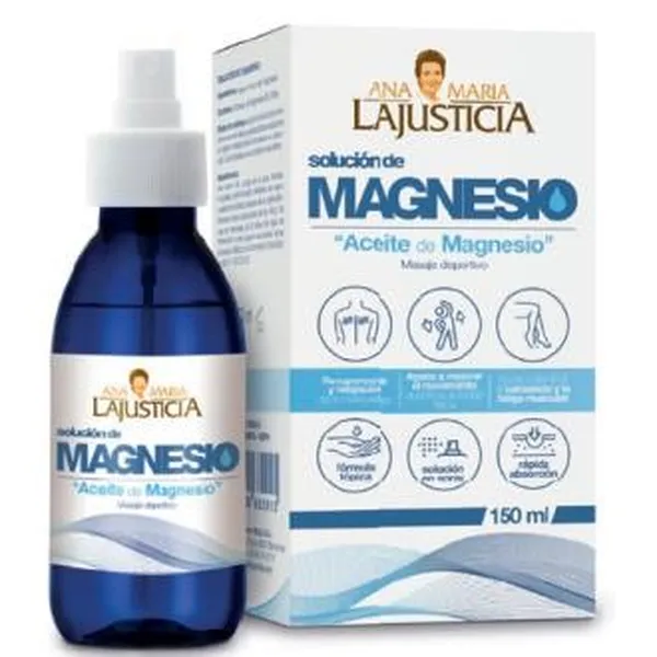 Aceite de magnesio 150 ml Lajusticia