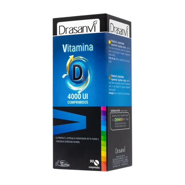Vitamina d3 4000 ui 90 comp Drasanvi