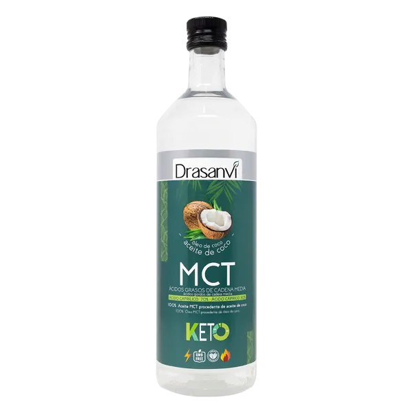 Aceite mct coco 1000 ml keto Drasanvi
