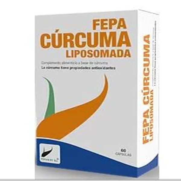 Fepa - curcuma 450 mg liposomada 60 caps Fepa