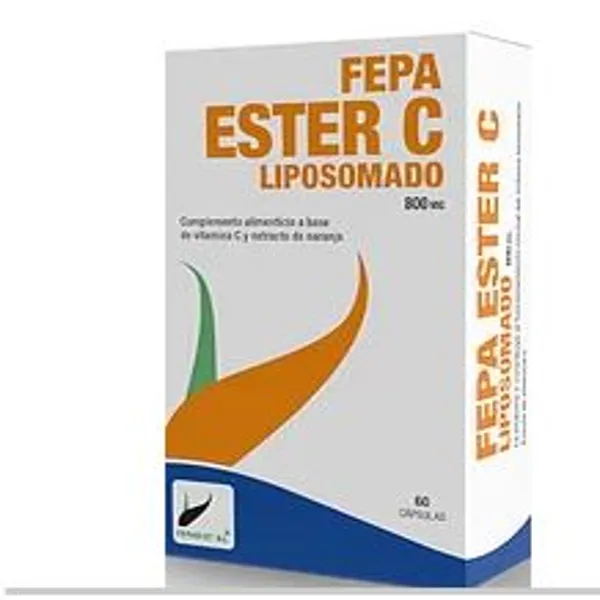 Fepa - ester c 800 mg liposomada 60 caps Fepa