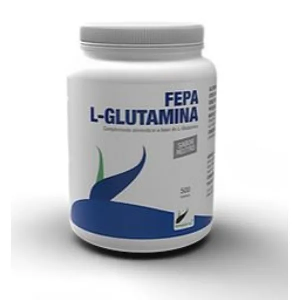 L-glutamina 500 g sabor neutro Fepa