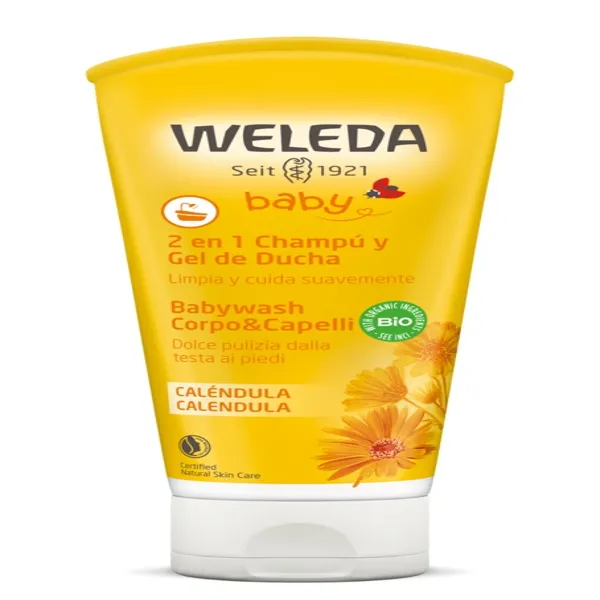 Champu y gel de ducha de calendula 200 ml Weleda cos