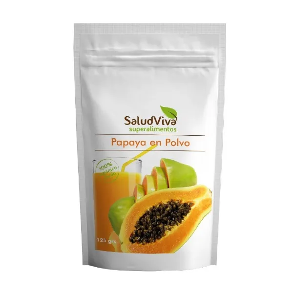 Papaya en polvo 125 g Salud viva