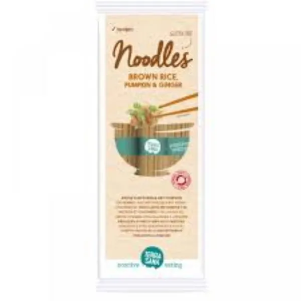 Noodles de arroz integral con calabaza y jengibre Terrasana