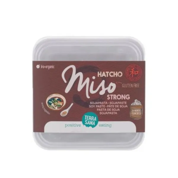 Hatcho miso strong pasta de soja (sin pasteurizar) Terrasana