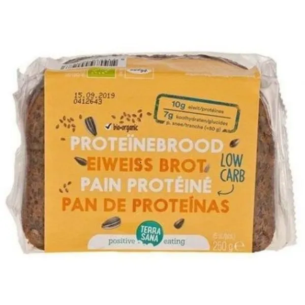 Pan de proteinas 250 g Terrasana