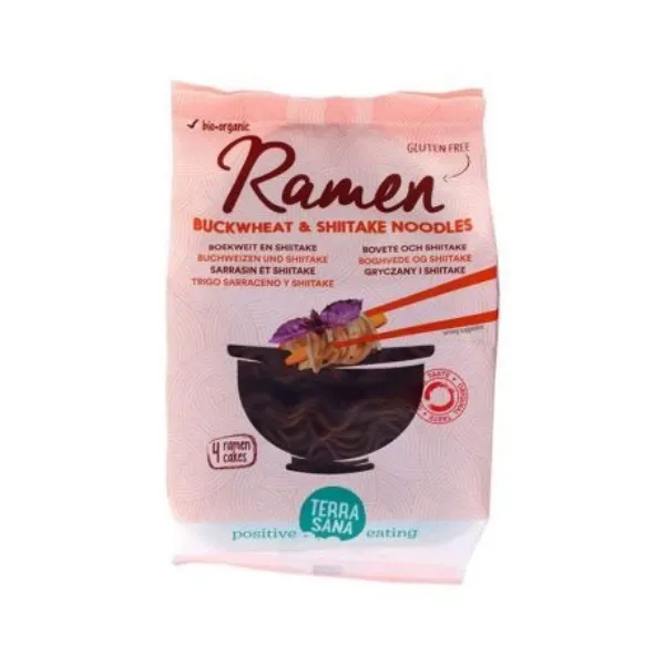 Ramen de trigo sarraceno y shitake 280 g Terrasana