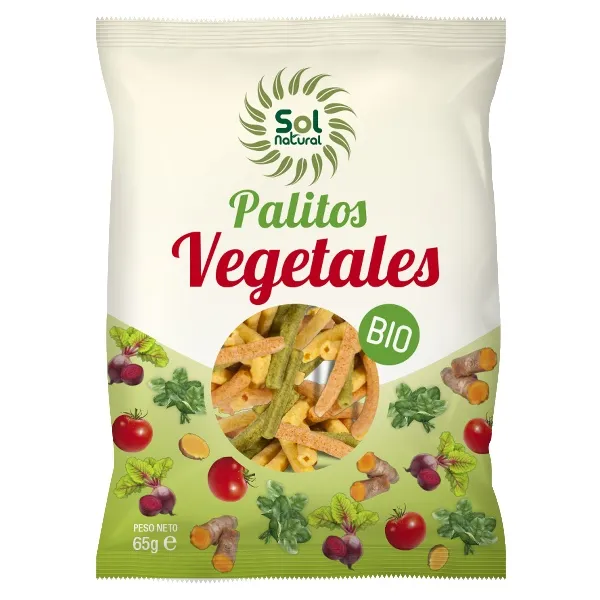 Palitos vegetales bio 70 g Solnatural