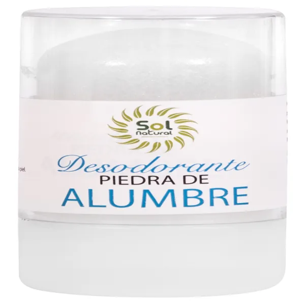 Desodorante piedra de alumbre 120 g Solnatural