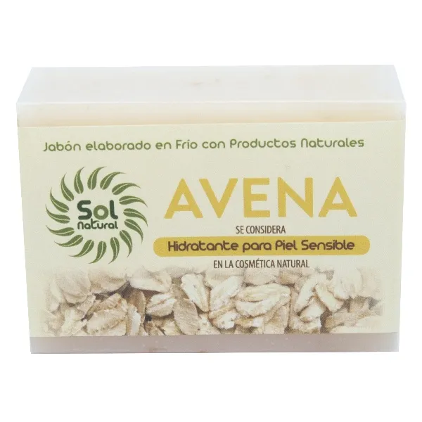 Jabon de avena 100 g Solnatural