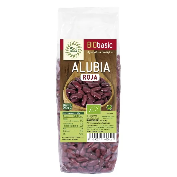 Alubia roja bio 500 g Solnatural