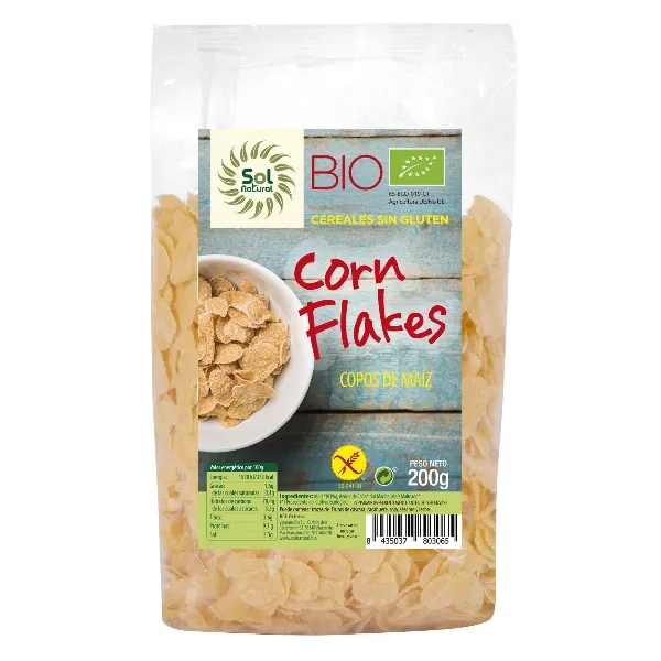 Corn flakes sin gluten bio 200 g Solnatural