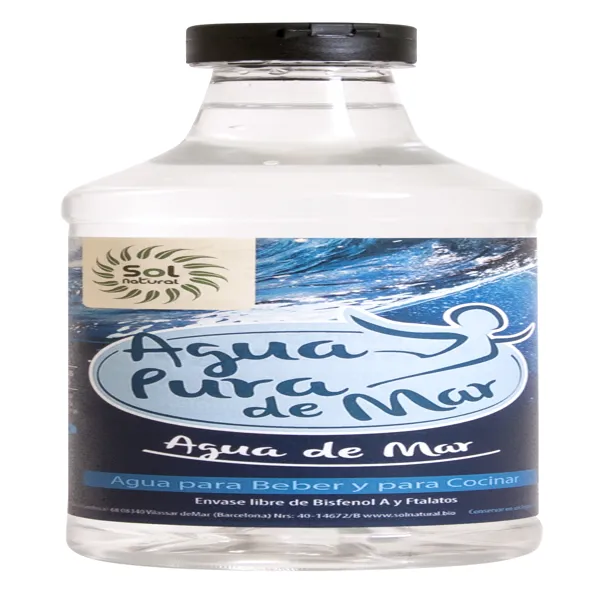 Agua de mar pequeña 500 ml Solnatural