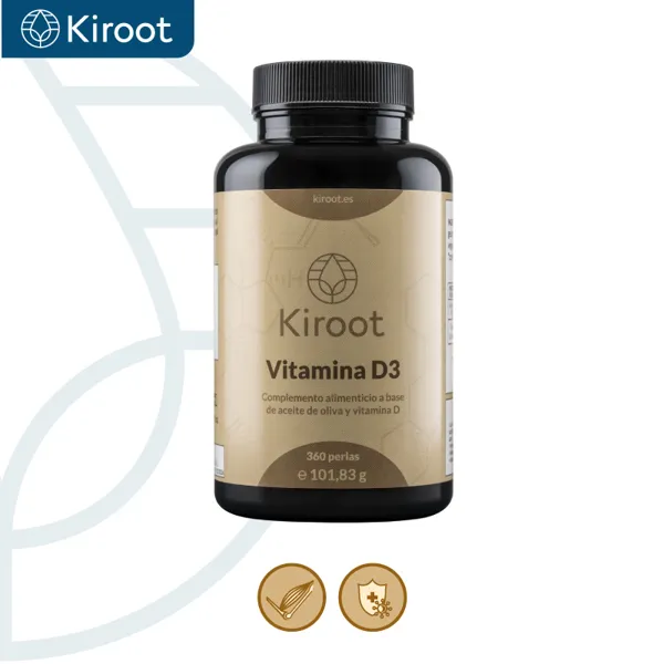 Vitamina d3 360 perlas Kiroot