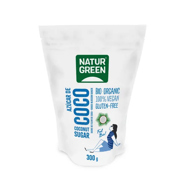 Azucar de coco bio 300 g Naturgreen
