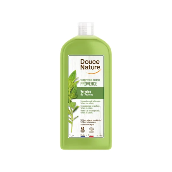 Champu gel ducha verbena 1 litro Douce natu