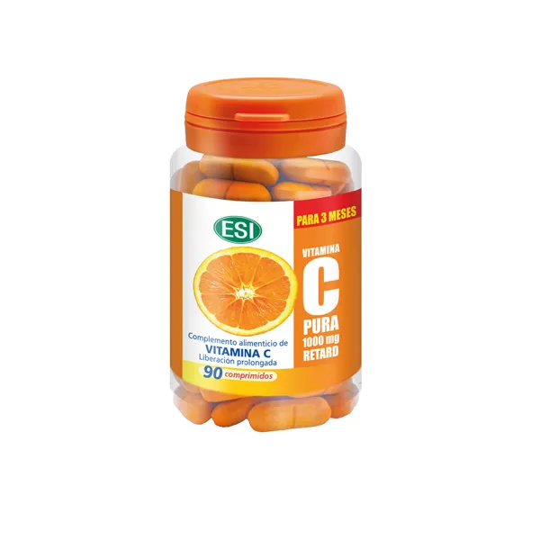 Vitamina c pura 1.000 mg retard 90 comp Trepatdiet
