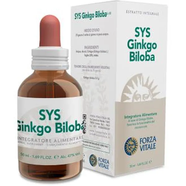 Sys ginkgo biloba 50 ml Forza vita