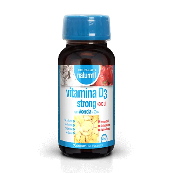 Vitamina d3 strong 4000 ui 90 comp Naturmil