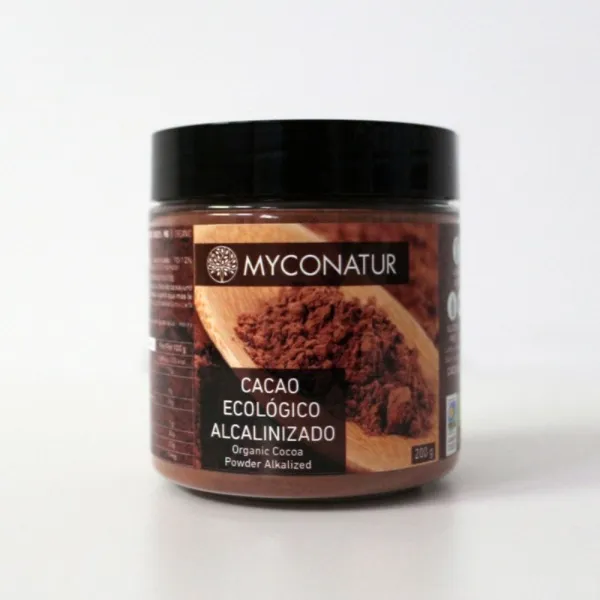 Cacao alcalinizado 10/12 bio 200 g Mycofoods