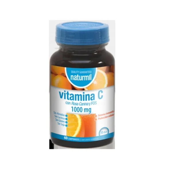 Vitamina c strong 1000 60 comp Naturmil