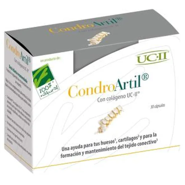 Condroartil con colageno ucii 30 caps 100%natura
